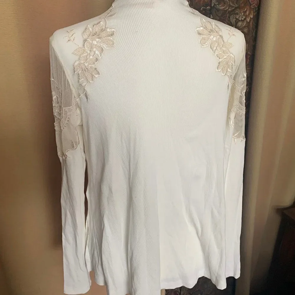 Free People Daniella Lace Top